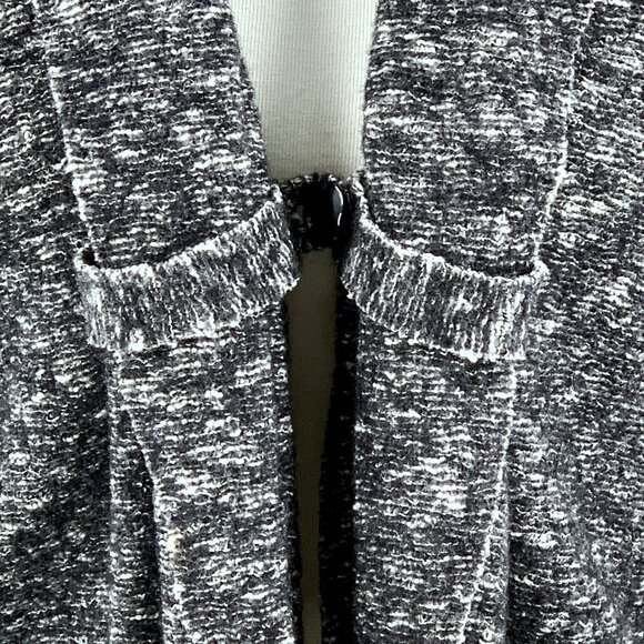 Eva Tralala Paris Charcoal Knit Cardigan – Size 2 - Picture 4 of 7